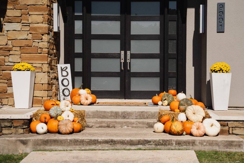  pumpkin display ideas will help you create a festive, welcoming porch