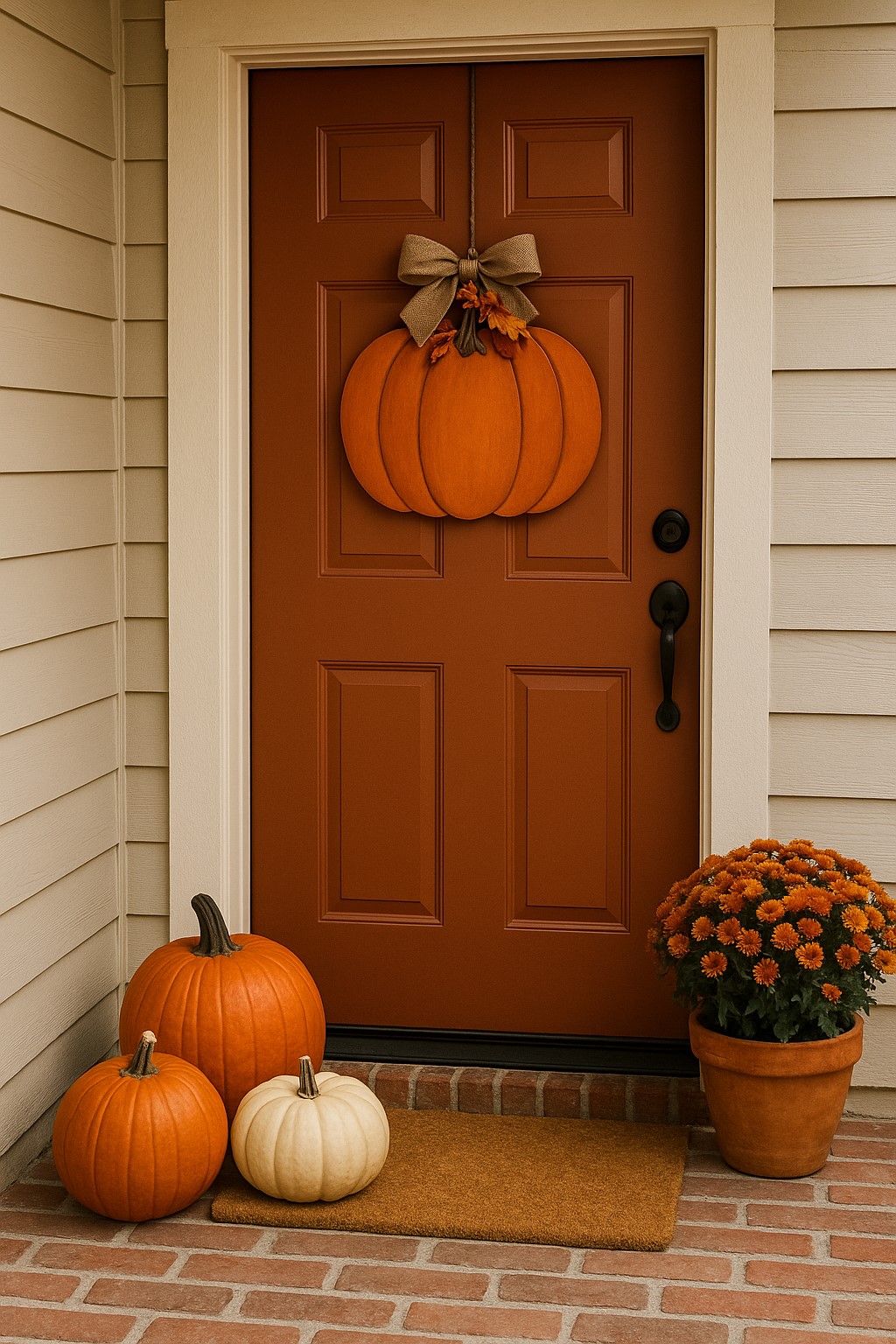 Door Pumpkins Porches Ideas Austin